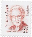 Virginia Apgar Briefmarke