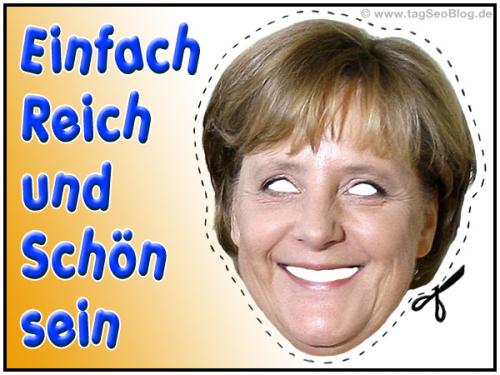Angela Merkel Maske