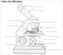 Mikroskop Beschriftung